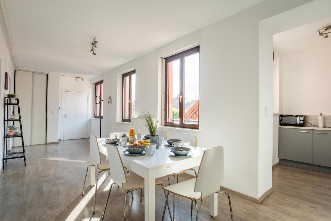 Le Manoir De Cyrielle A 10 Min Du Centre De Strasbourg Lägenhet Bischheim Exteriör bild