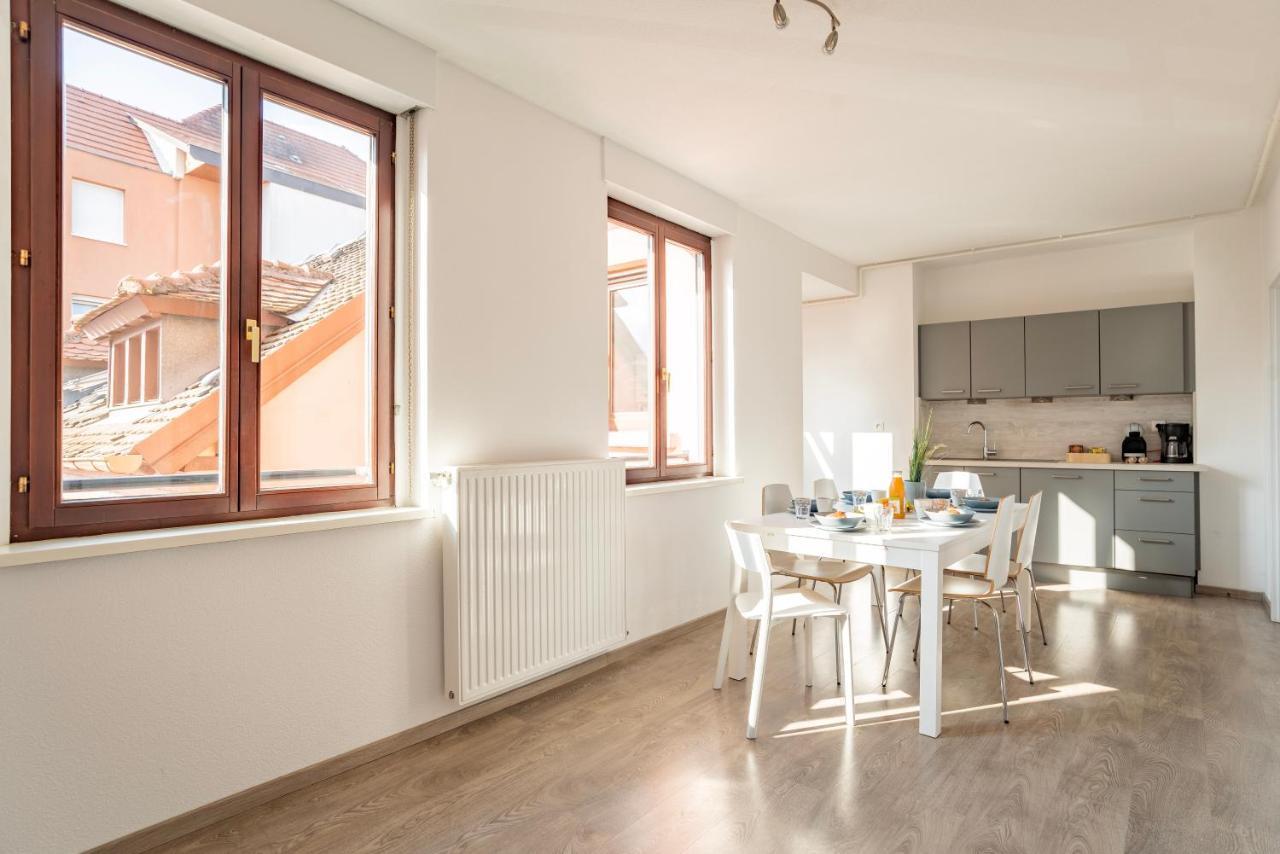 Le Manoir De Cyrielle A 10 Min Du Centre De Strasbourg Lägenhet Bischheim Exteriör bild