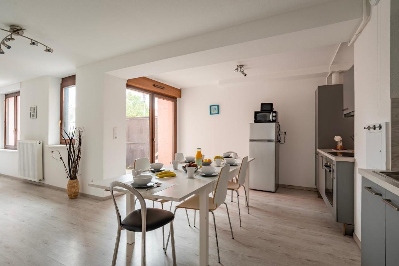 Le Manoir De Cyrielle A 10 Min Du Centre De Strasbourg Lägenhet Bischheim Exteriör bild